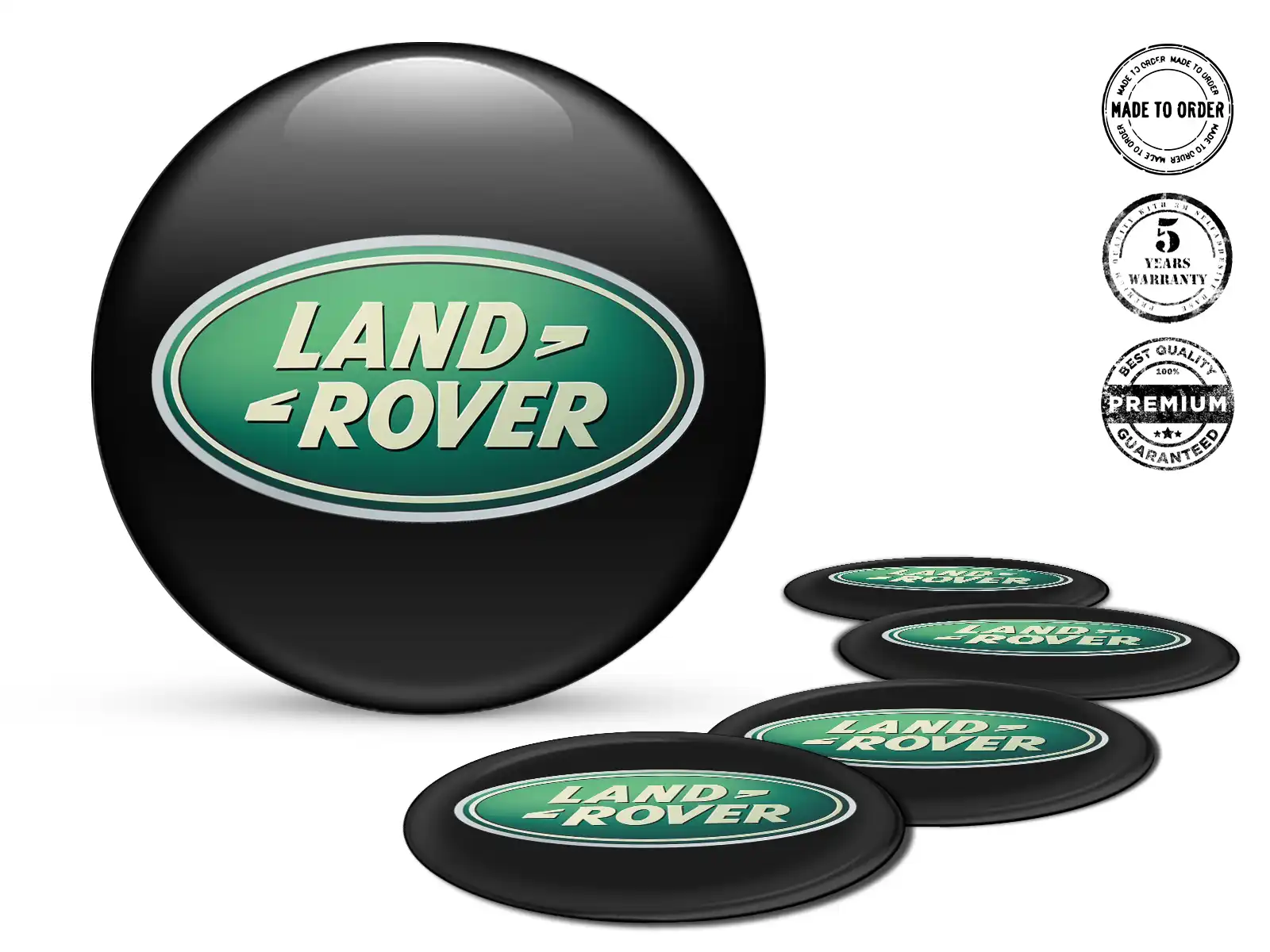 Land Rover Gewölbte Plaketten Ausgabe Hochwertige Aufkleber